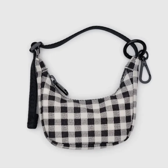 Baggu Crescent Bag Charm (gingham) - Picture 2 of 6